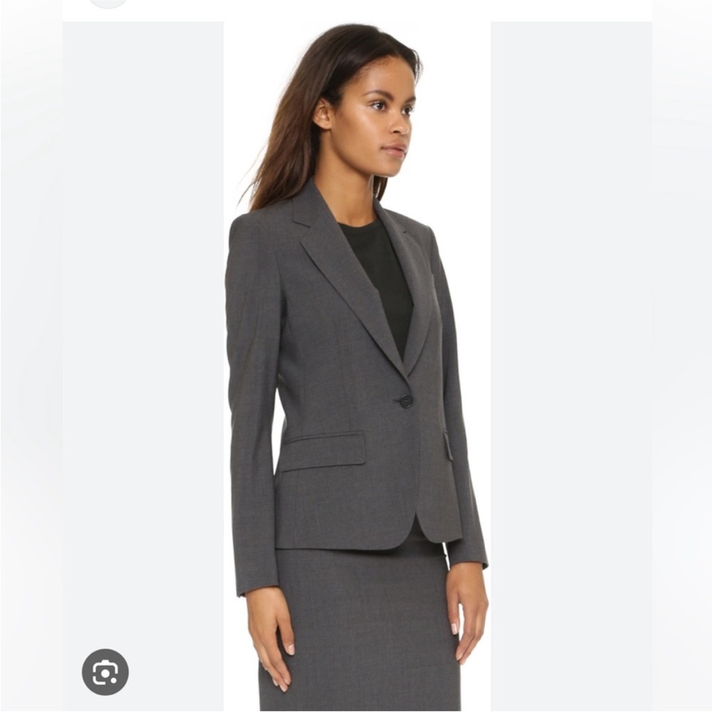 Theory Gabe B2 Wool Blend Blazer Womens Size 6 NWT